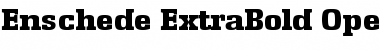 Enschede-ExtraBold Font