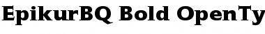 Epikur BQ Regular Font