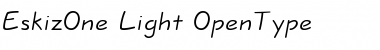 EskizOne-Light Font