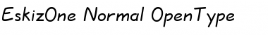 EskizOne-Normal Regular Font
