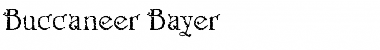 Buccaneer Bayer Font