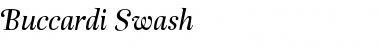 Buccardi Swash Font