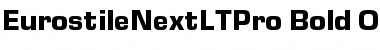Eurostile Next LT Pro Font