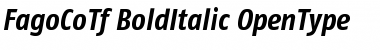 FagoCoTf BoldItalic Font