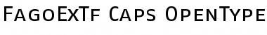 FagoExTf Caps Font