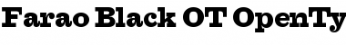 Farao Black OT Font