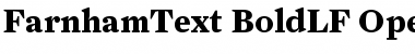 FarnhamText-BoldLF Regular Font