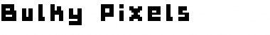 Bulky Pixels Font