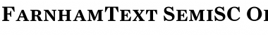 FarnhamText-SemiSC Font