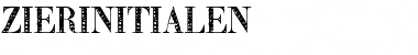 Zierinitialen2 Regular Font