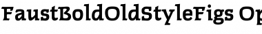 FaustBoldOldStyleFigs Font