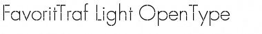 FavoritTraf-Light Font