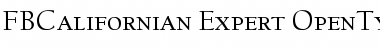 FBCalifornian Font