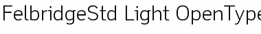 Felbridge Std Light Font
