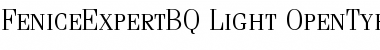 Fenice Expert BQ Font