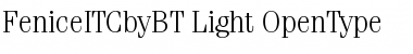 ITC Fenice Light Font