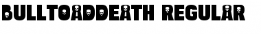 Bulltoad Death Font