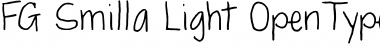 FG Smilla Light Font