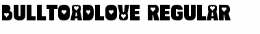 Bulltoad Love Font