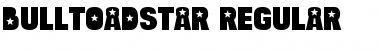 Bulltoad Star Font