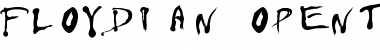 Floydian Regular Font
