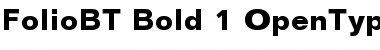 Folio Bold