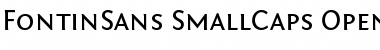 Fontin Sans Small Caps Font