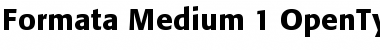 Formata Medium Font