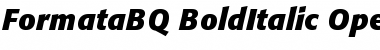 Formata BQ Regular Font