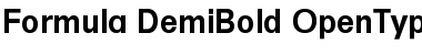 Formula-DemiBold Font