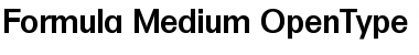 Formula-Medium Font