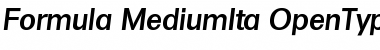Formula-MediumIta Font