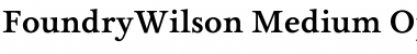 FoundryWilson Font