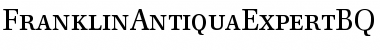 Franklin-Antiqua Expert BQ Font