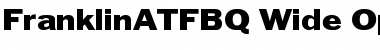 Franklin ATF BQ Font