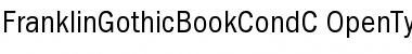 FranklinGothicBookCondC Regular Font