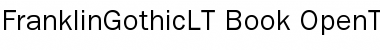 Download ITC Franklin Gothic LT Font