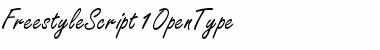 Freestyle Script Regular Font