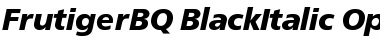 Frutiger BQ Font