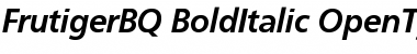 Frutiger BQ Regular Font