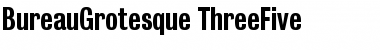 BureauGrotesque-ThreeFive Font