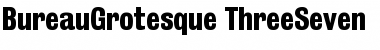 BureauGrotesque-ThreeSeven Font