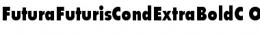 FuturaFuturisCondExtraBoldC Regular Font