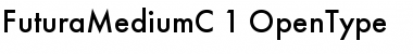 FuturaMediumC Regular Font