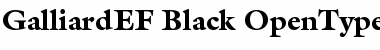 GalliardEF-Black Font