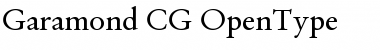 Garamond CG Font