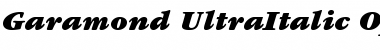 ITC Garamond Ultra Italic