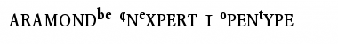 Garamond BE Condensed Expert Font