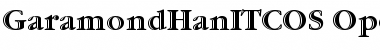 Garamond Handtooled ITC OS Font