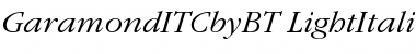 Download ITC Garamond Font